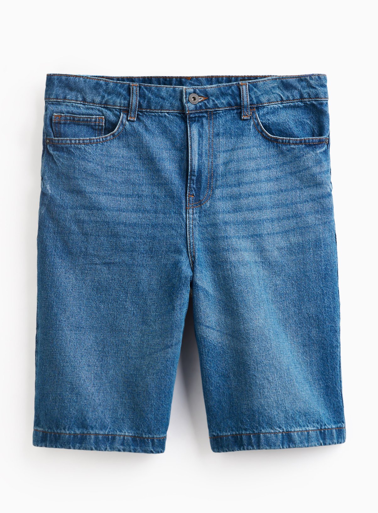 Mid Denim Baggy Shorts 42 - Image 3 thumbnail